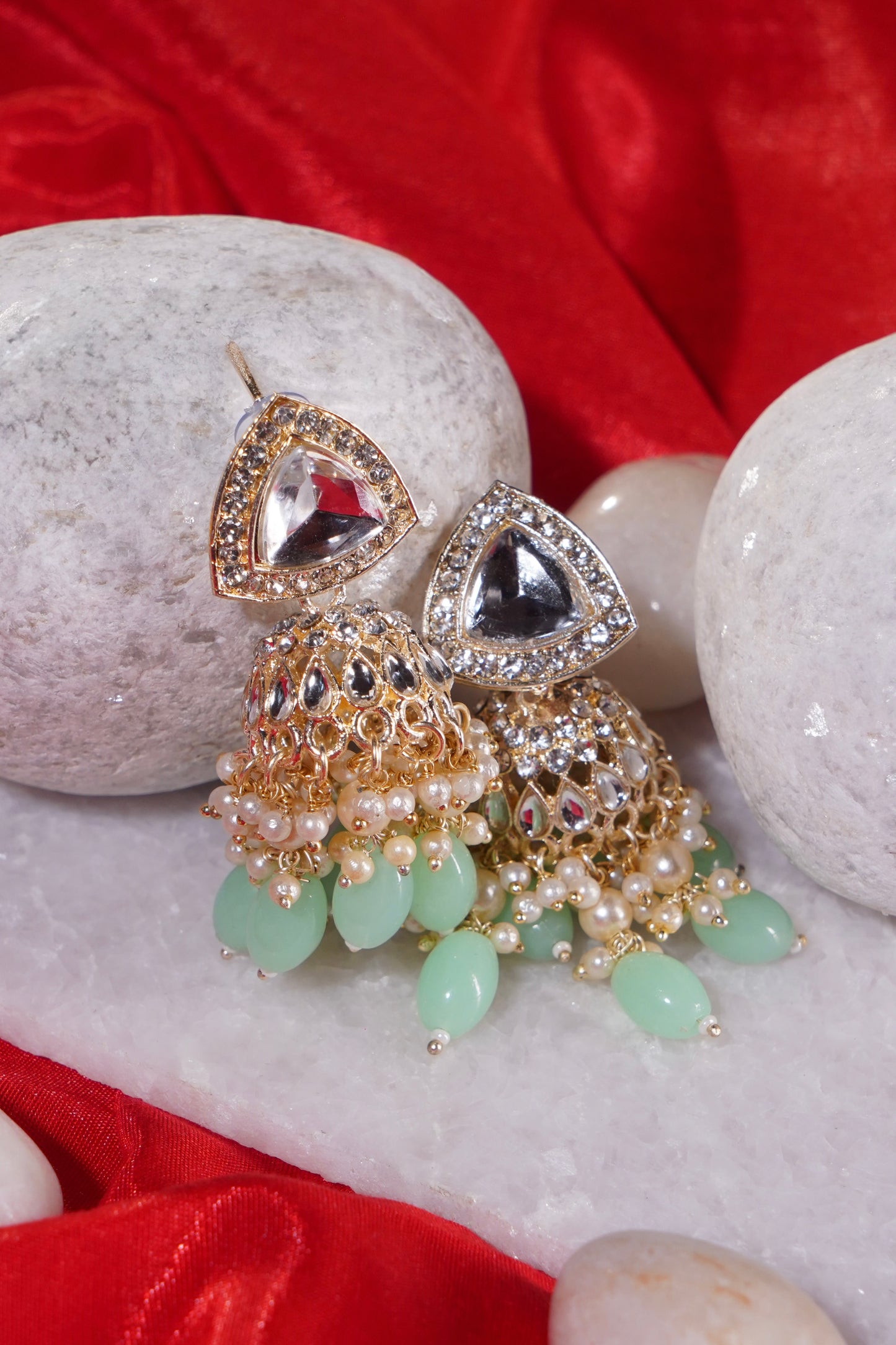 CHANDI- Jhumka Earrings