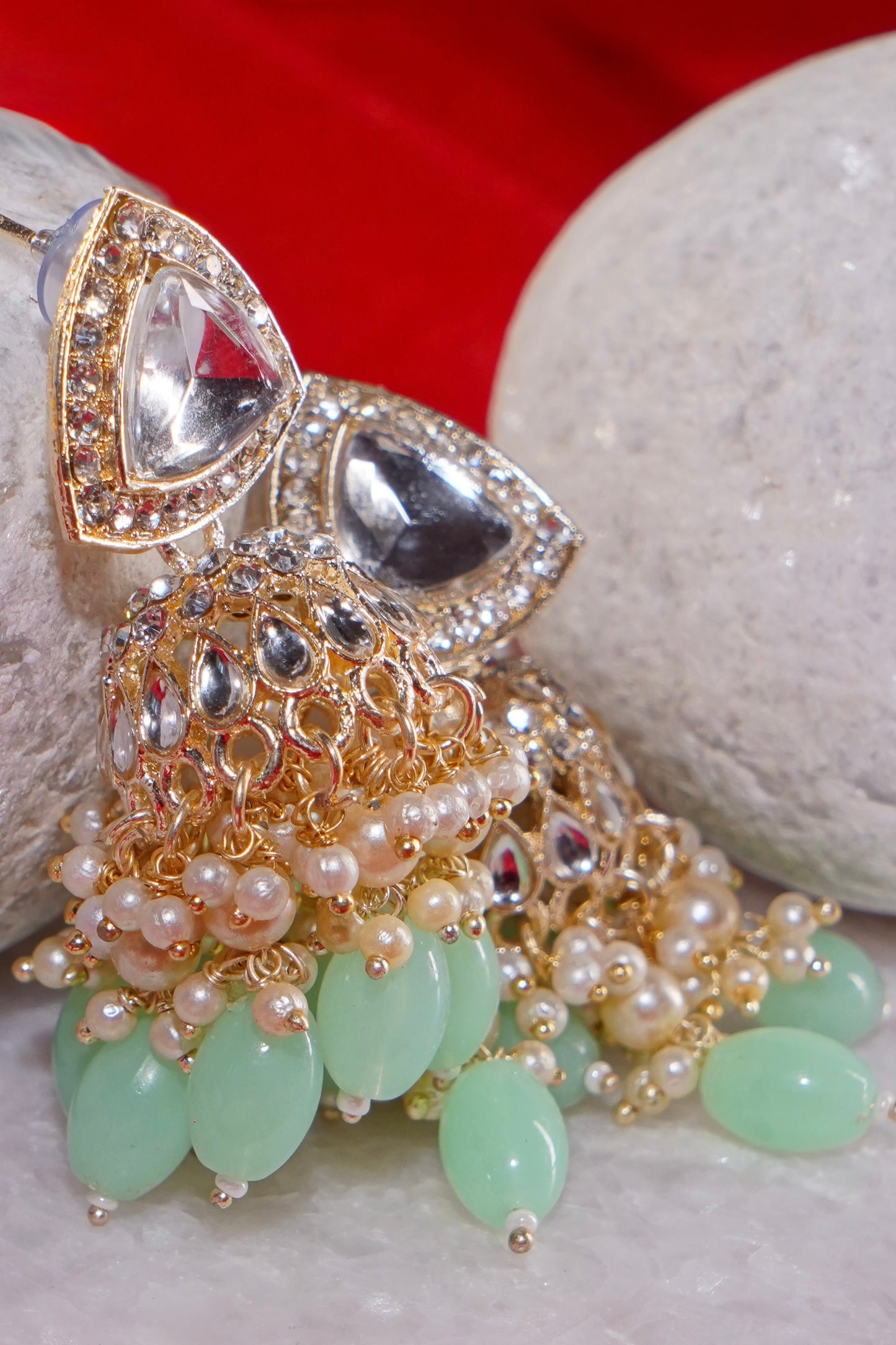 CHANDI- Jhumka Earrings