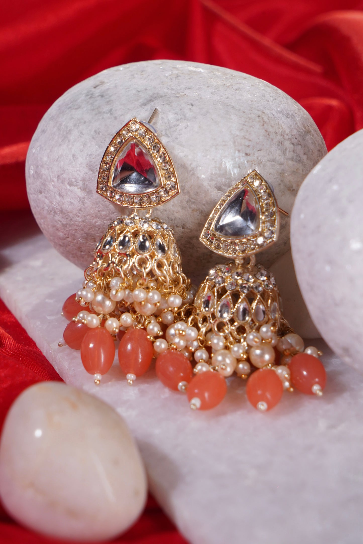 CHANDI- Jhumka Earrings