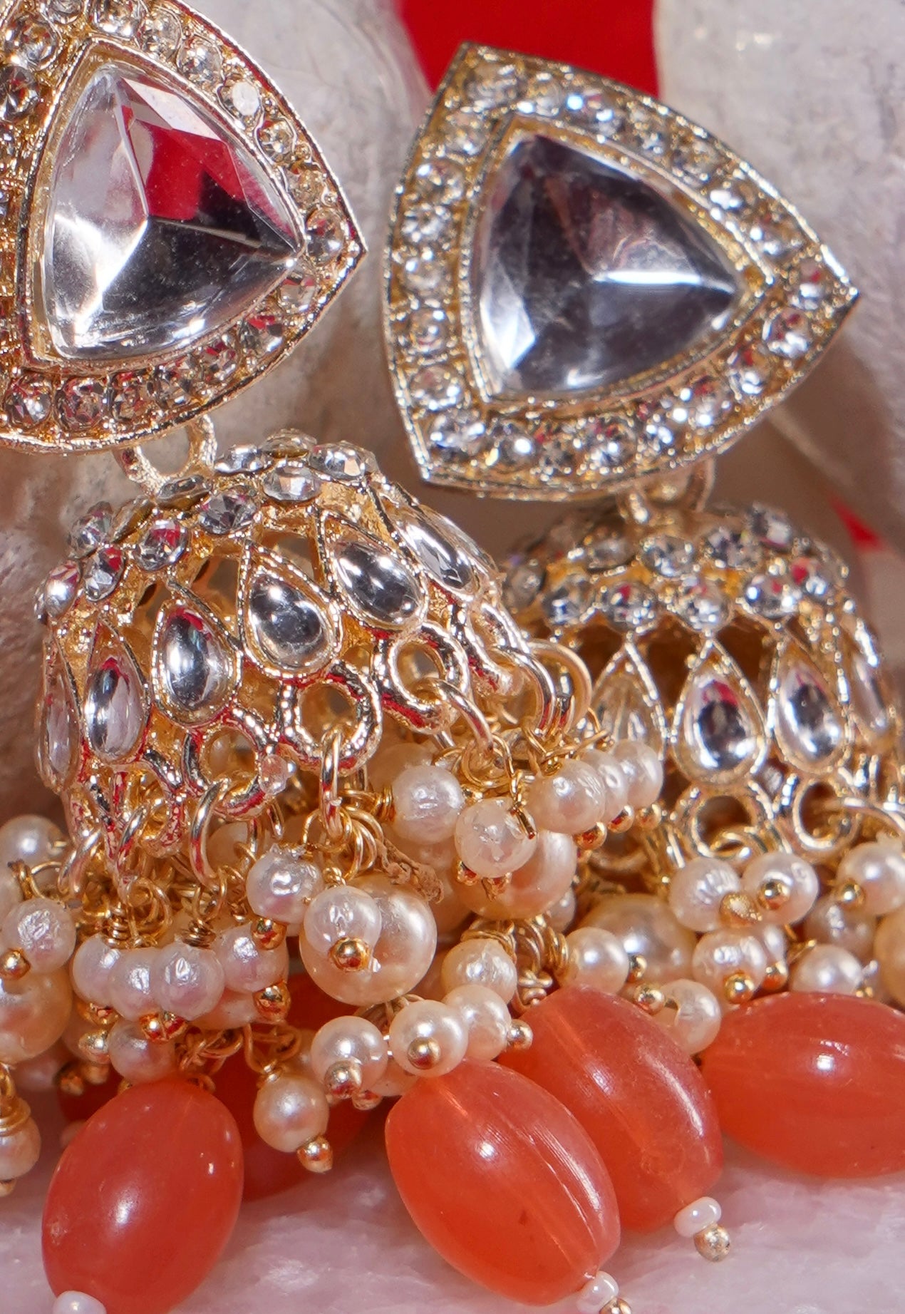 CHANDI- Jhumka Earrings