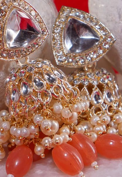 CHANDI- Jhumka Earrings