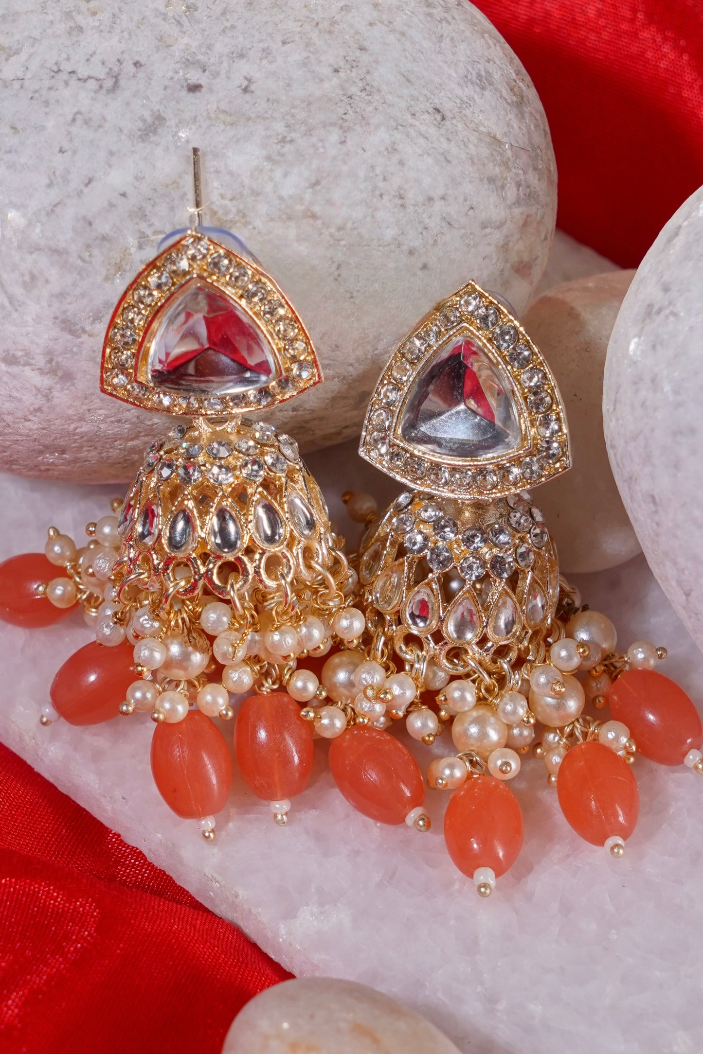 CHANDI- Jhumka Earrings
