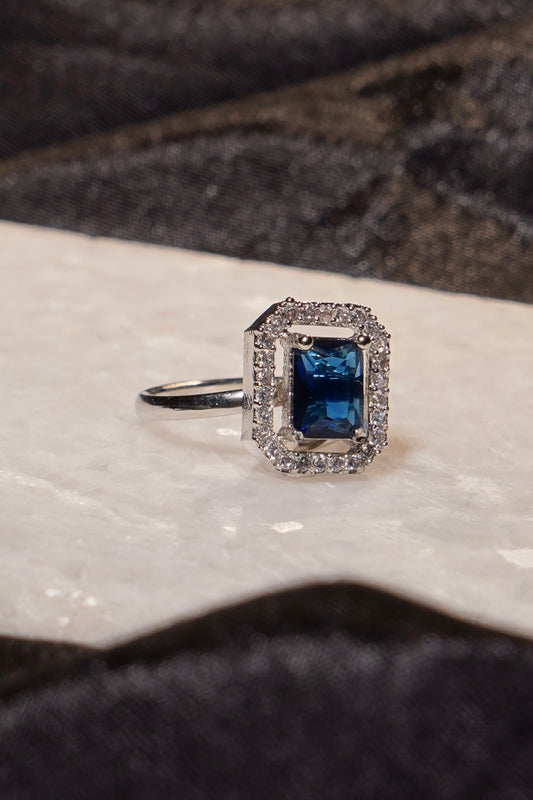 MARIAM- Square Adjustable AD Ring