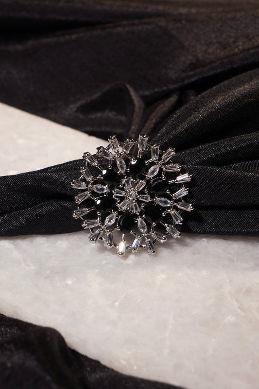 SHARVI- Round Adjustable AD Ring