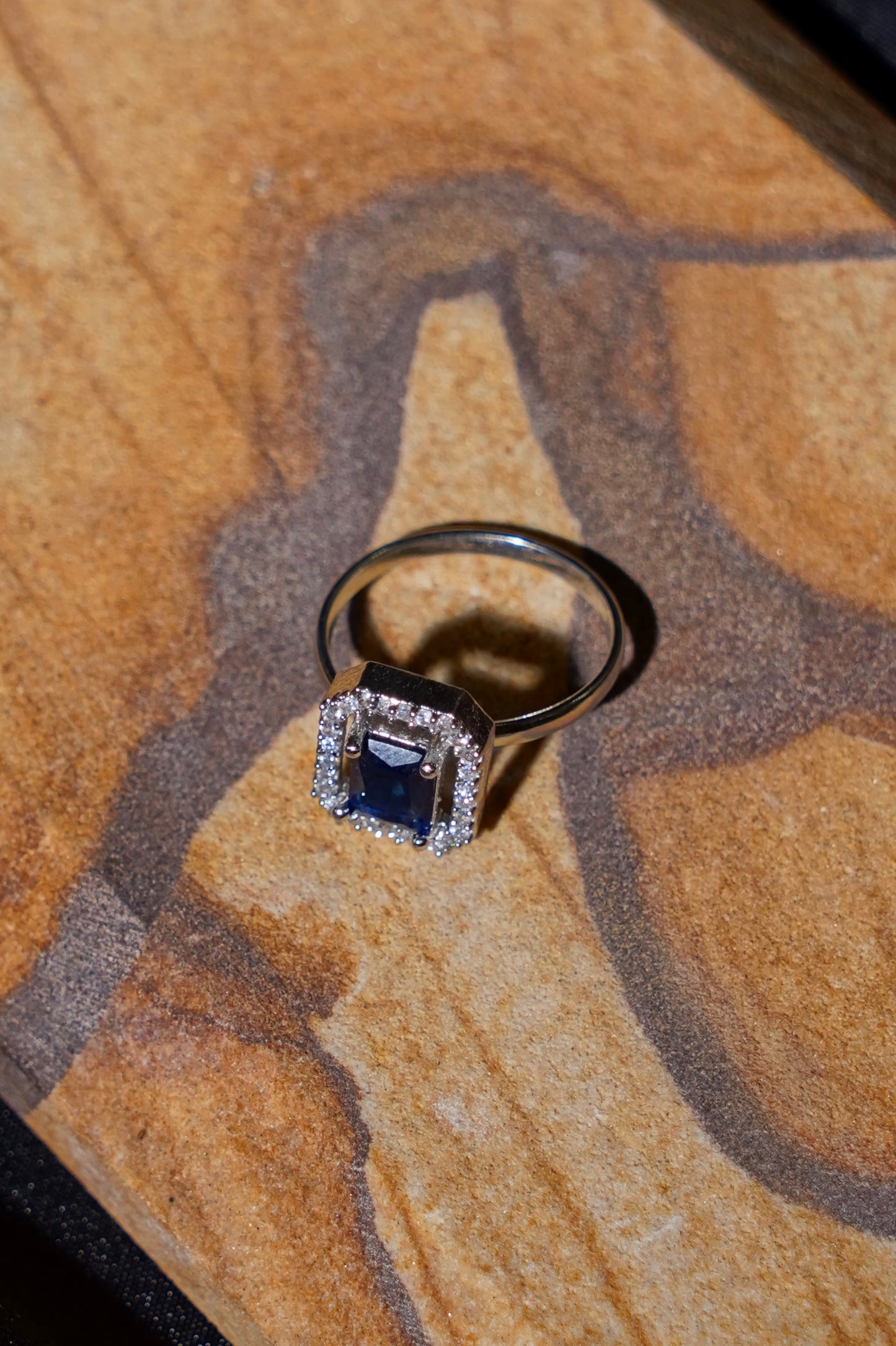 MARIAM- Square Adjustable AD Ring