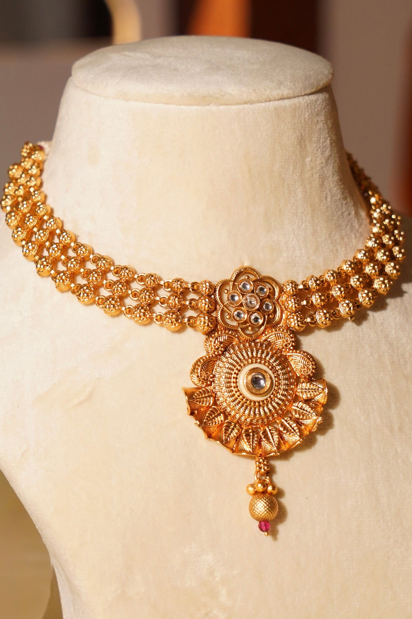 ROOHANI- Antique Choker Set