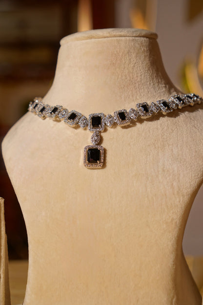 LIANA- AD Diamanté Necklace Set