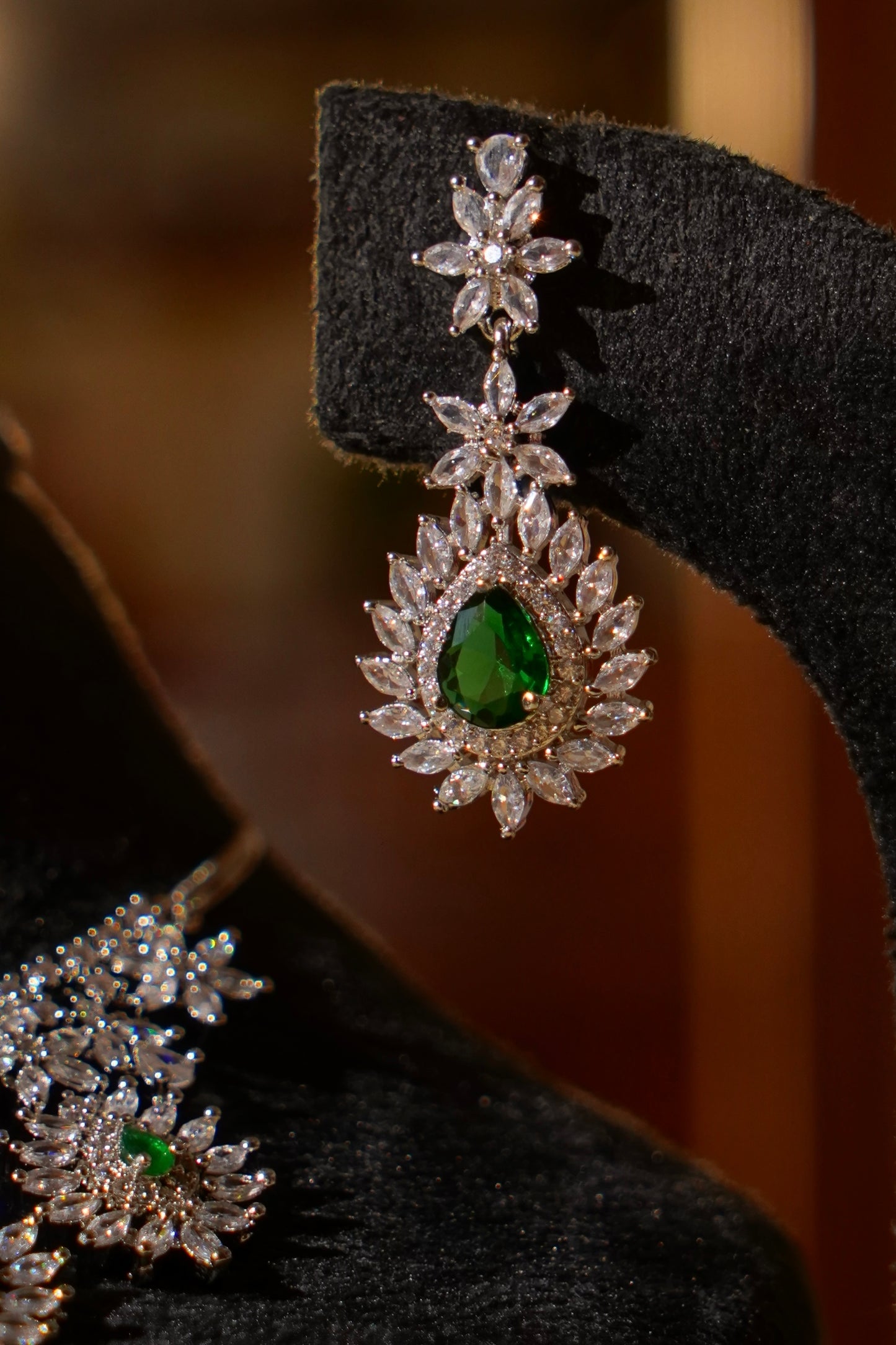 LINA- Diamanté Accent Necklace Set