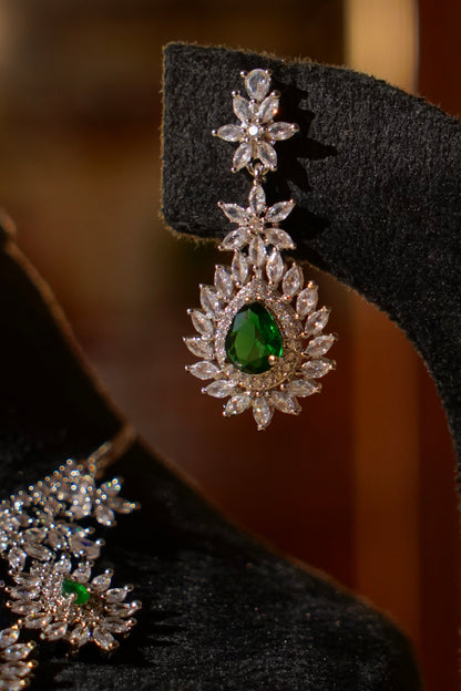 LINA- Diamanté Accent Necklace Set