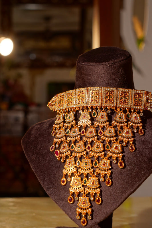 ZAHRA- Gold Choker
