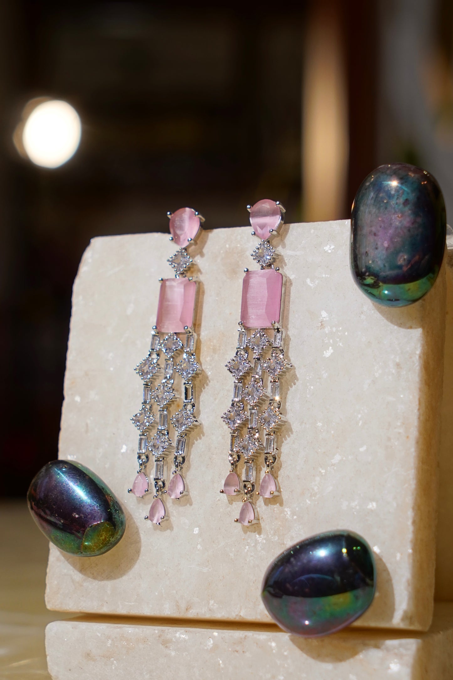 NOORJAHAN- AD Statement Earrings