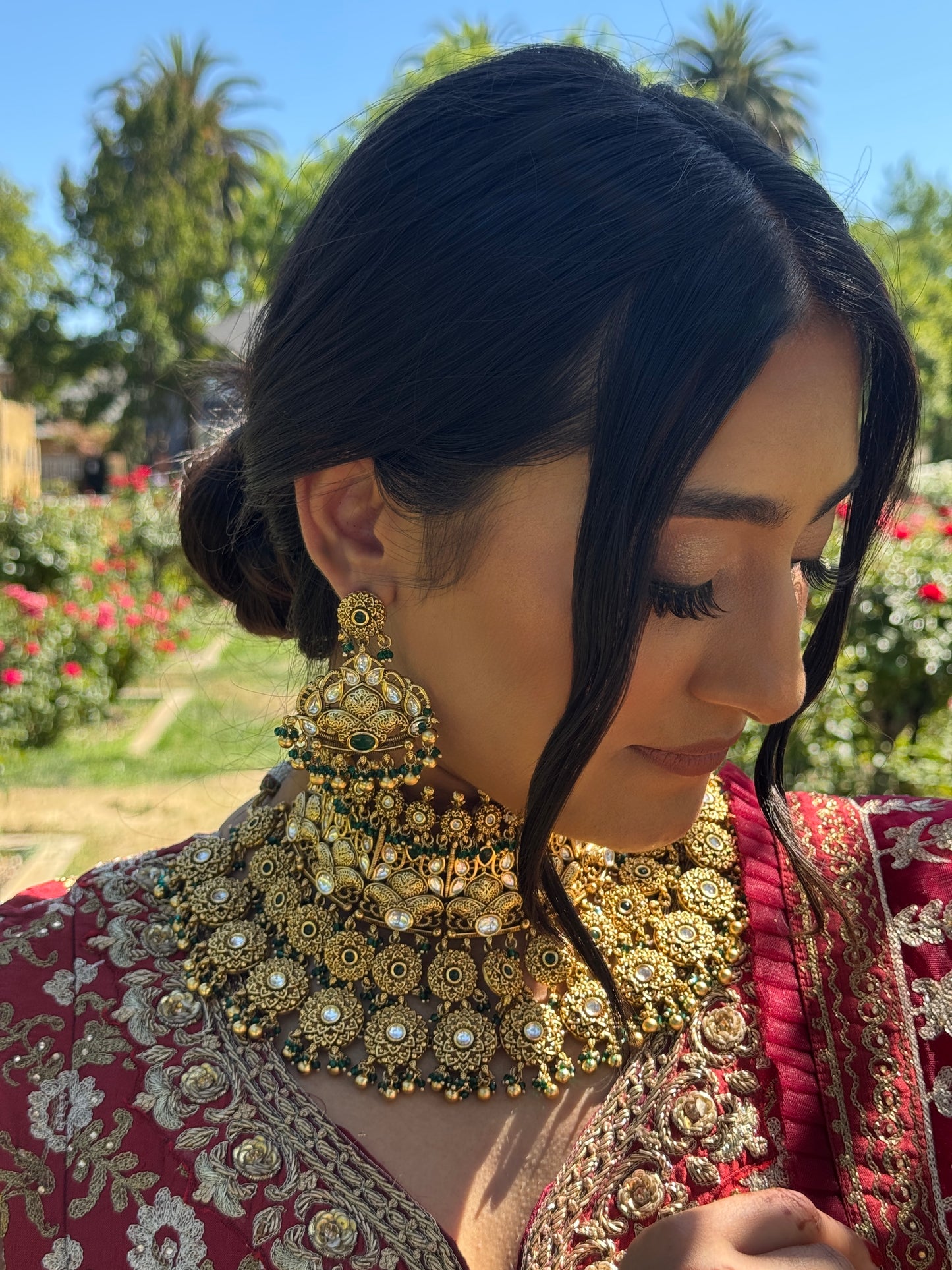 AMREEN- Antique Bridal Set