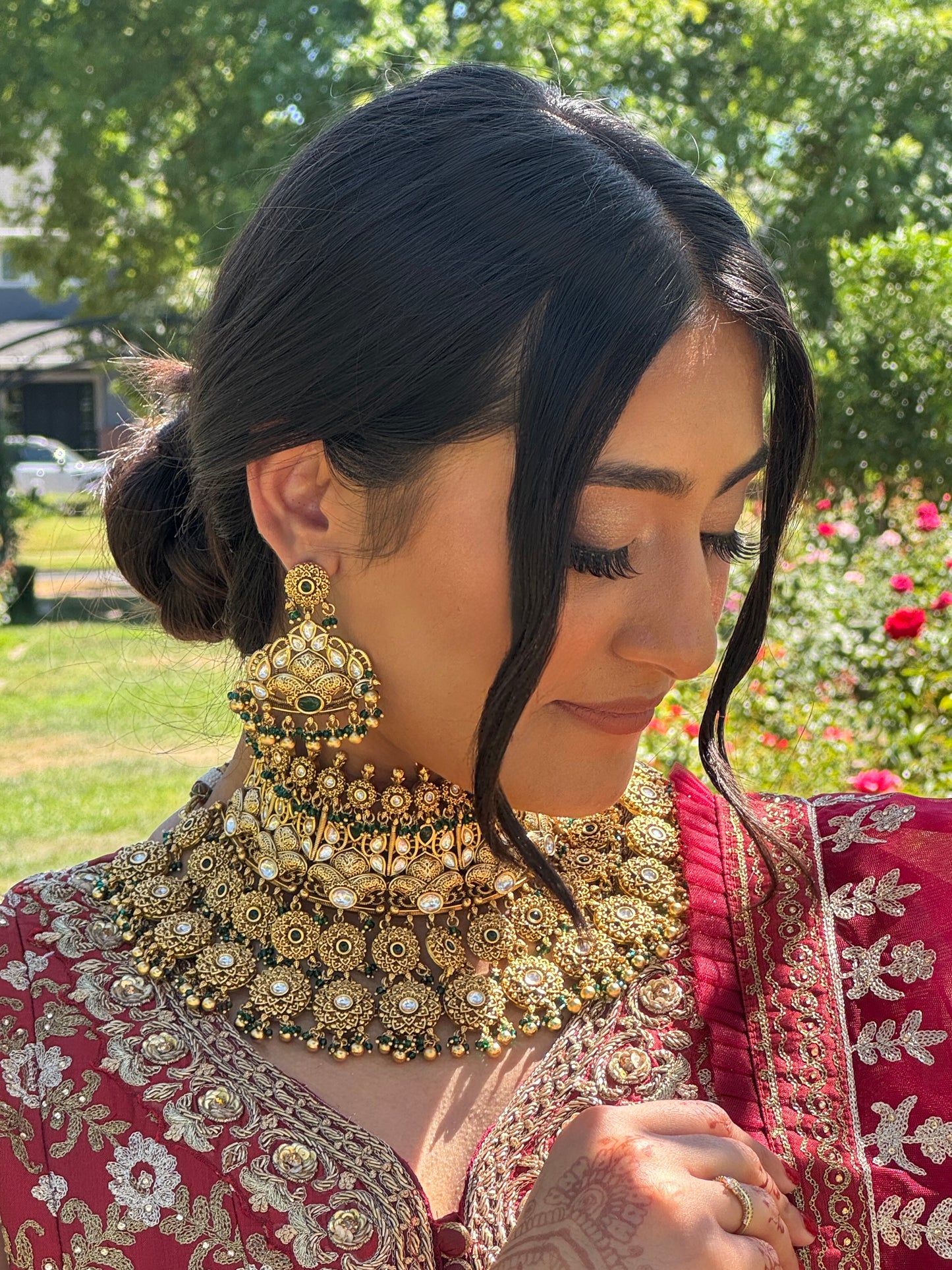 AMREEN- Antique Bridal Set