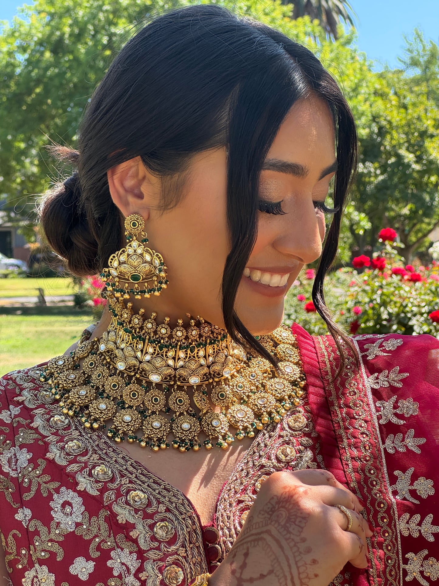 AMREEN- Antique Bridal Set