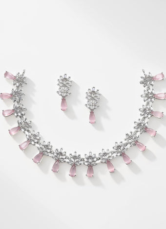 GLOWY- AD Minimal Necklace Set