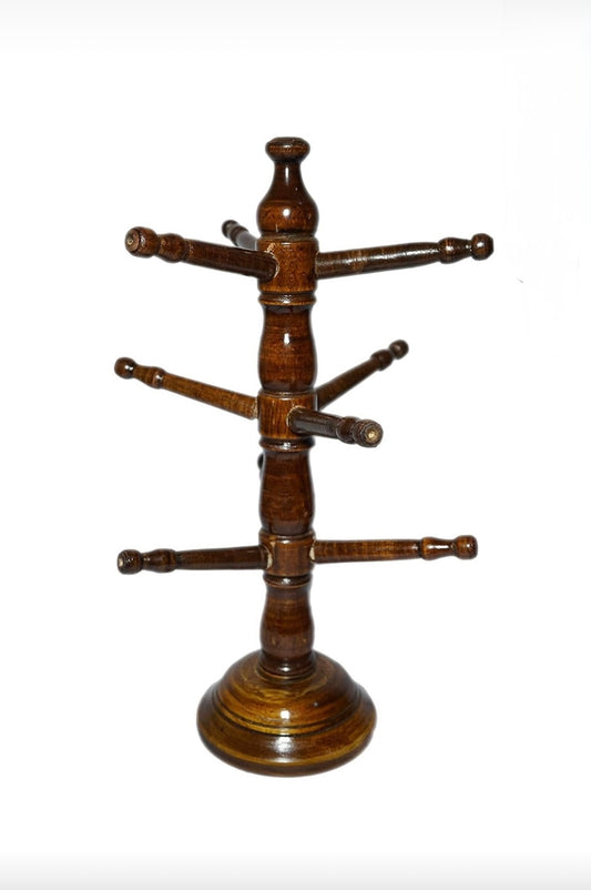 Wooden Bangle Stand (Brown)